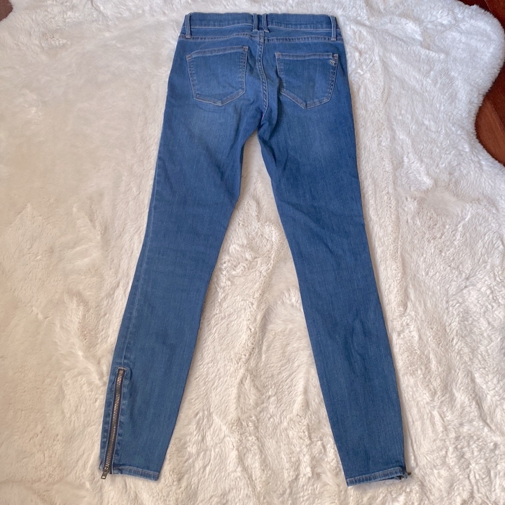 MADEWELL Skinny Skinny Ankle Jeans Size 24 EUC - Picture 3 of 12